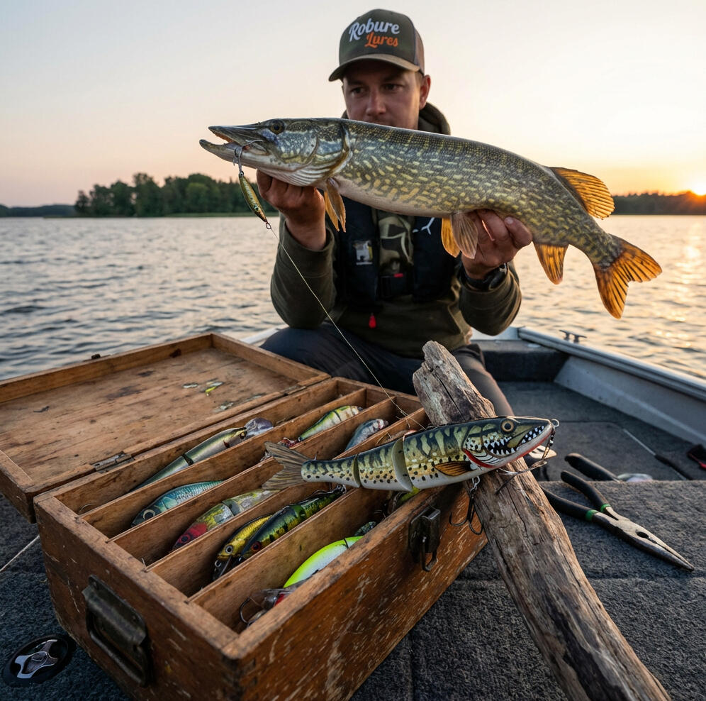 Robure lures Robert Chester Lee/ Robert Lee came up with Robure Lures